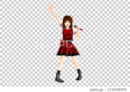 偶像女紅唱歌 131048505