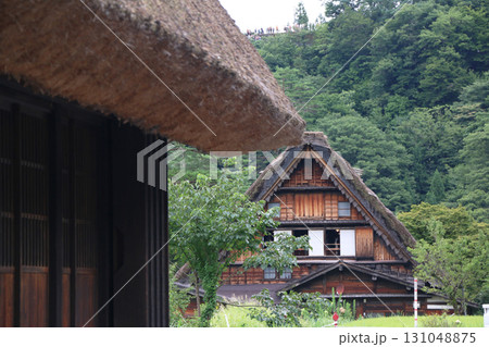 夏の白川郷の風景 夏の白川郷の風景 131048875