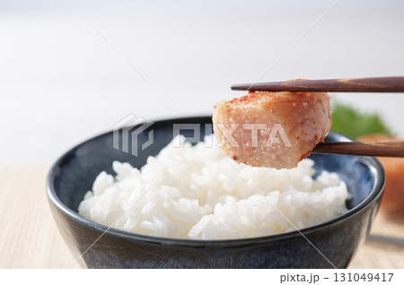 辛子明太子とご飯 辛子明太子とご飯 131049417