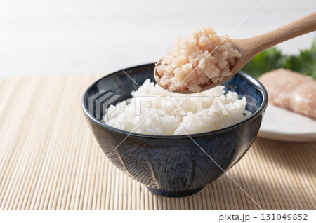 たらこご飯 131049852