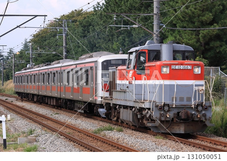 DE10-1667号機牽引の東急5050系5154編成_甲種輸送_2010/10/7撮影 131050051
