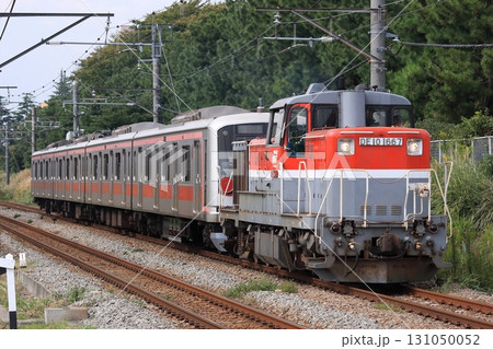 DE10-1667号機牽引の東急5050系5154編成_甲種輸送_2010/10/7撮影 131050052