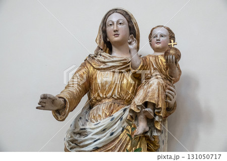 Mary holding baby Jesus Christ Mary holding baby Jesus Christ 131050717