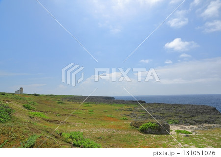 波照間島の日本最南端の広場の絶景 131051026