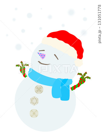 雪だるまのイラスト 131051778