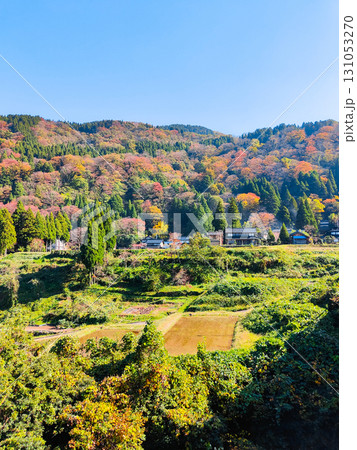 秋の田舎風景 131053270