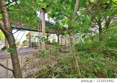 撤去解体が決まった 表六甲山線 ロープウェイ駅「天狗岩駅」乗り換え地点 撤去解体が決まった 表六甲山線 ロープウェイ駅「天狗岩駅」乗り換え地点 131053482