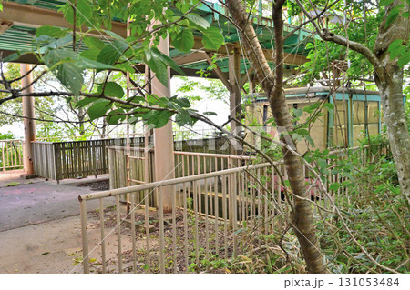 撤去解体が決まった　表六甲山線　ロープウェイ駅「天狗岩駅」乗り換え地点 131053484