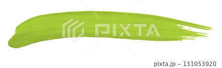 green watercolor background. Artistic hand paint. Isolated on transparent background. 131053920