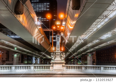 《東京都》日本橋の夜景 131053927