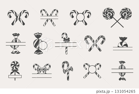 Crossed peppermint candy svg, Cane candy logo, Peppermint candy monogram, Candy monogram, Candy cane monogram, Split monogram, Candy cane logo. 131054265