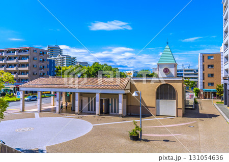 日本の横浜都市景観 9月21日。横浜市営地下鉄グリーンライン 北山田駅などを望む 日本の横浜都市景観 9月21日。横浜市営地下鉄グリーンライン 北山田駅などを望む 131054636