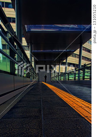 スカイウォークを歩く人 131055210