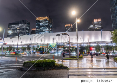 《東京都》東京駅・八重洲の都市夜景 131056371