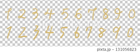 手書き数字 131056823