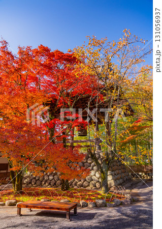 【静岡県】紅葉最盛期の修善寺温泉・修禅寺 鐘楼 【静岡県】紅葉最盛期の修善寺温泉・修禅寺 鐘楼 131056937