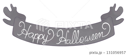 ハロウィン文字素材 Happy Halloween 131056957