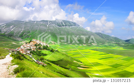 incredible Italy series - nature landscapes - Castelluccio di Norcia 131057215