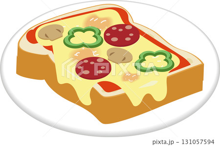 ピザトースト 131057594