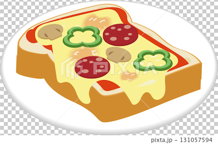 ピザトースト 131057594