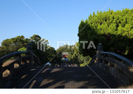 鶴岡八幡宮の太鼓橋 131057617