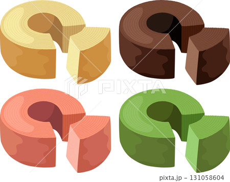 バウムクーヘンセット 131058604