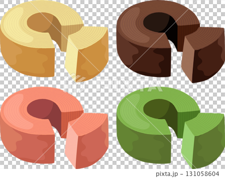 バウムクーヘンセット 131058604