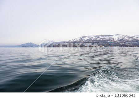 water in Avacha bay near Petropavlovsk-Kamchatsky 131060043