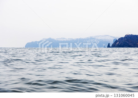 water surface of Pacific ocean in Avacha bay 131060045