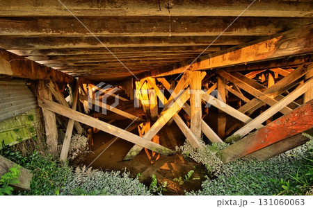 Old Building Foundations Under Floor Old Building Foundations Under Floor 131060063