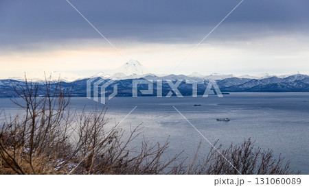 panoramic view of Avacha Bay from Mishennaya sopka panoramic view of Avacha Bay from Mishennaya sopka 131060089