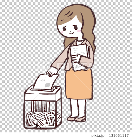 一名婦女撕碎的插圖 131061117