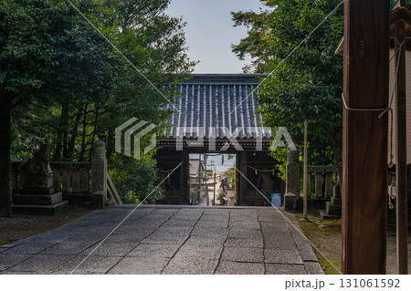 日本の兵庫県赤穂市坂越の古くてとても美しい建物 日本の兵庫県赤穂市坂越の古くてとても美しい建物 131061592