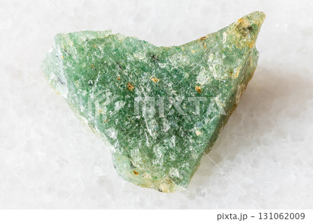 sample of raw green aventurine rock on white sample of raw green aventurine rock on white 131062009