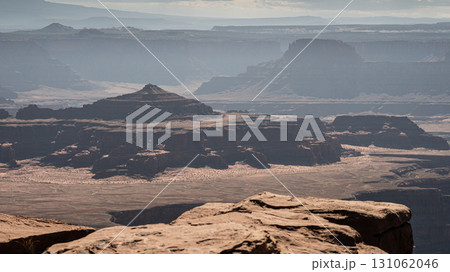 Dramatic canyon landscape in Canyonlands National Park, Utah, USA 131062046