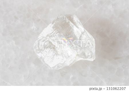 raw goshenite colorless beryl stone on white raw goshenite colorless beryl stone on white 131062207