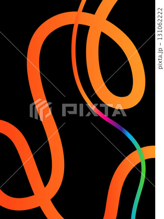 A collection of colored gradients of organic lines of elements. Smooth curved shapes in bright rainbow colors, including pink, blue, yellow, green, purple, orange and light blue, to create a modern ab A collection of colored gradients of organic lines of elements. Smooth curved shapes in bright rainbow colors, including pink, blue, yellow, green, purple, orange and light blue, to create a modern ab 131062222