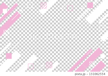 Pink diagonal geometric colorful background illustration pop geometric vector 131062554