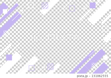 Simple and pop geometric background illustration, diagonal geometric shapes, beige purple vector 131062555