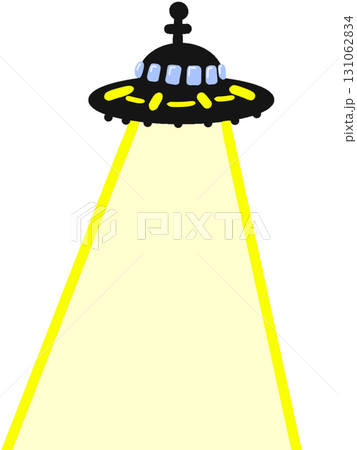 UFO アブダクション　シンプル 131062834