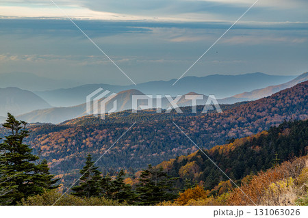 夕暮れの渋峠 131063026