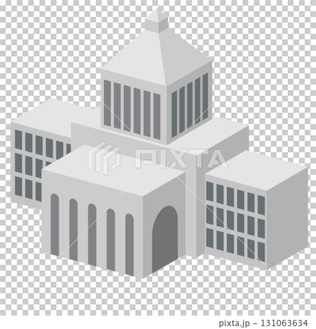 シンプルな国会議事堂 131063634