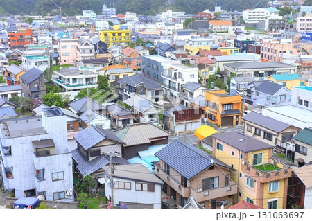 遠見岬神社から望む勝浦漁港 遠見岬神社から望む勝浦漁港 131063697