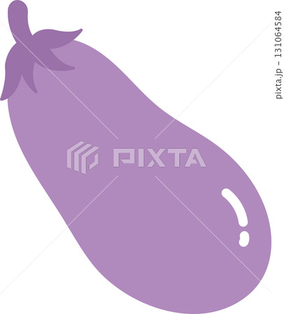 食育_なす_かわいい野菜のイラスト 131064584