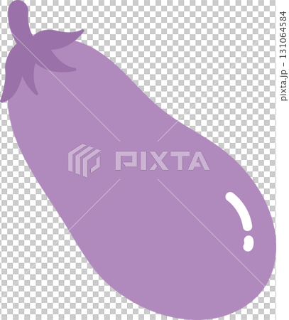 食育_なす_かわいい野菜のイラスト 131064584