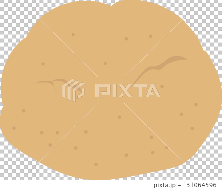 食育_じゃがいも_かわいい野菜のイラスト 131064596