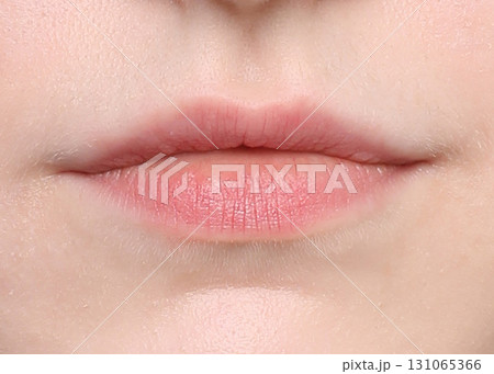 lips of a young girl woman, Caucasian 131065366