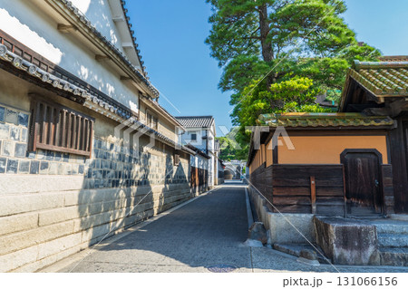 岡山県倉敷市 倉敷美観地区の街並み 岡山県倉敷市 倉敷美観地区の街並み 131066156