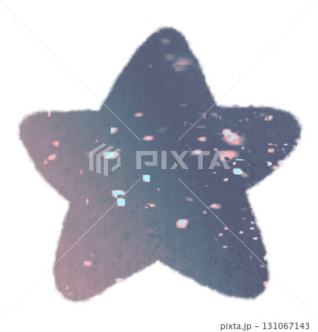 オーロラでかわいい水彩風イラスト 単体 131067143