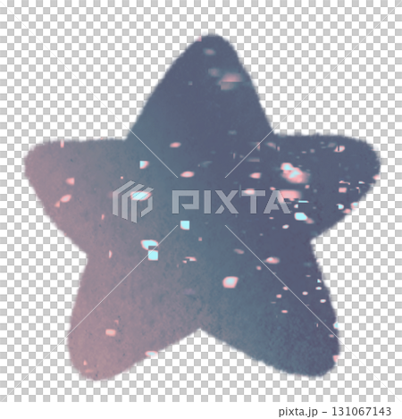 オーロラでかわいい水彩風イラスト 単体 131067143